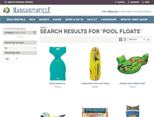 Tablet Screenshot of margaritavillepool.com